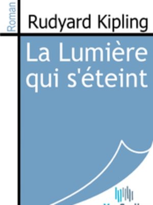 cover image of La Lumière qui s'éteint